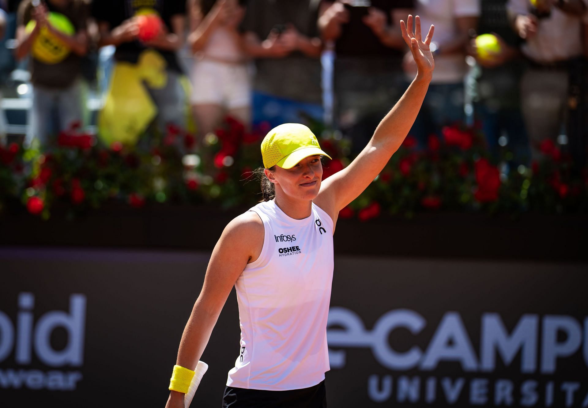 Iga Swiatek is the defining champion of the French Open. Source: Getty